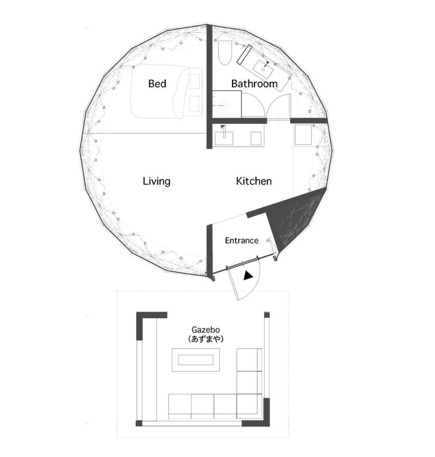 Villa福座 Yuni Exteriör bild